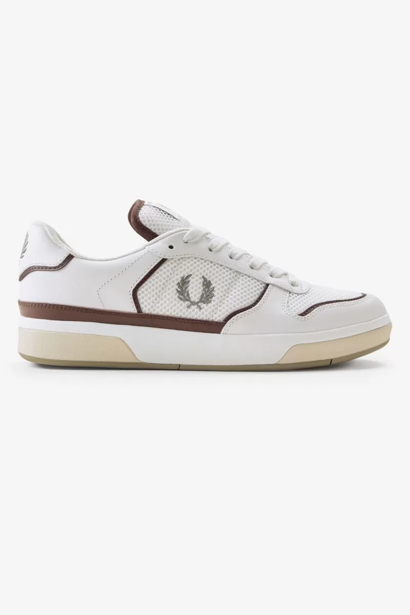 Fred Perry B300 Men’s Trainers Snow White Warm Grey ZJTIO7658 Fred Perry B300 Men’s Trainers Snow White Warm Grey ZJTIO7658