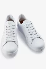 Fred Perry B721 Men’s Tennis Shoes White Black VDGPU3294
