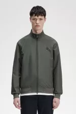 Fred Perry Brentham Men’s Jackets Field Green SBUDO1079