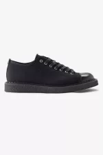 Fred Perry Canvas Monkey Men’s Plimsolls Black OURSI8475