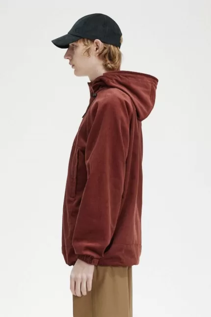 Fred Perry Cord Overhead Men’s Jackets Whisky Brown EACUN5623