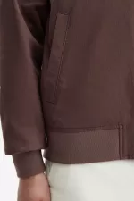 Fred Perry Corduroy Tennis Bomber Men’s Jackets Dark Red LWXJZ0861