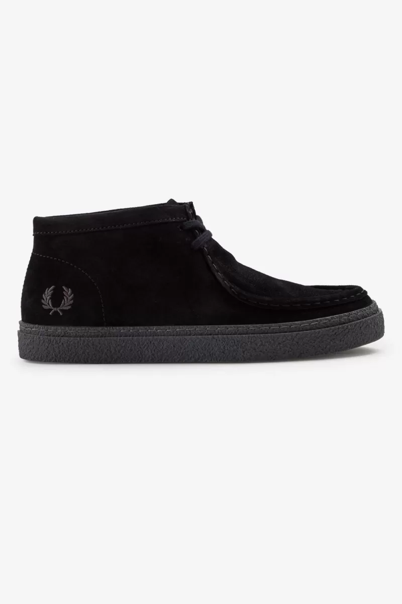 Fred Perry Dawson Mid Men’s Boots Black URYFK8749 Fred Perry Dawson Mid Men’s Boots Black URYFK8749