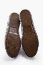 Fred Perry Kingston Men’s Plimsolls Navy Shaded Cobalt BMVRL1039