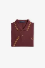 Fred Perry M3600 Men’s Shirt Oxblood Brown MRNCS2985