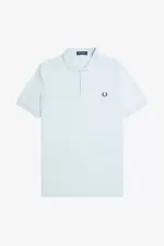 Fred Perry M6000 Men’s Shirt Light Aqua Midnight Blue OWXLT3682