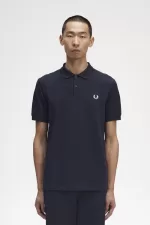 Fred Perry M6000 Men’s Shirt Navy Snow White WPVRF3872