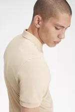 Fred Perry M6000 Men’s Shirt Oatmeal Black YGPEL1324