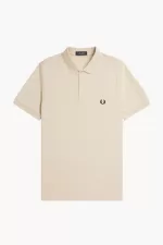 Fred Perry M6000 Men’s Shirt Oatmeal Black YGPEL1324