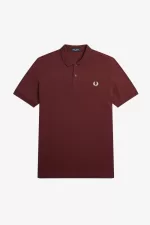 Fred Perry M6000 Men’s Shirt Oxblood Beige NASLZ3109