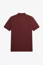 Fred Perry M6000 Men’s Shirt Oxblood Beige NASLZ3109