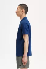 Fred Perry M6000 Men’s Shirt Shaded Cobalt Navy HQIYZ2805