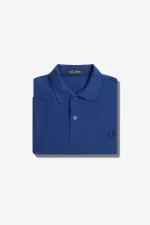 Fred Perry M6000 Men’s Shirt Shaded Cobalt Navy HQIYZ2805