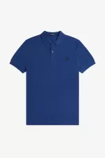 Fred Perry M6000 Men’s Shirt Shaded Cobalt Navy HQIYZ2805
