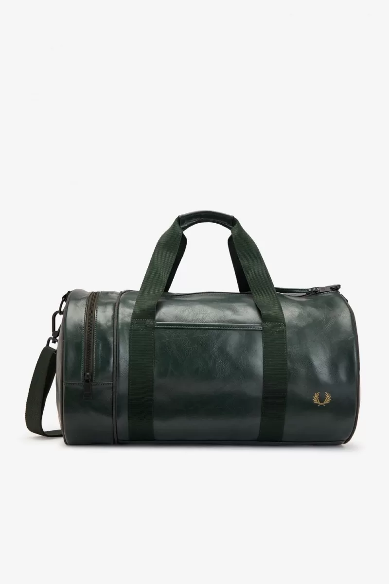 Fred Perry Tonal Barrel Men’s Bags Dark Green TKRPM3812 Fred Perry Tonal Barrel Men’s Bags Dark Green TKRPM3812