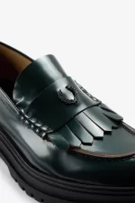 Fred Perry Women’s Loafers Night Green OTFHC5810