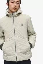 Fred Perry Zip-In Liner Men’s Parka Field Green WGCSO7526